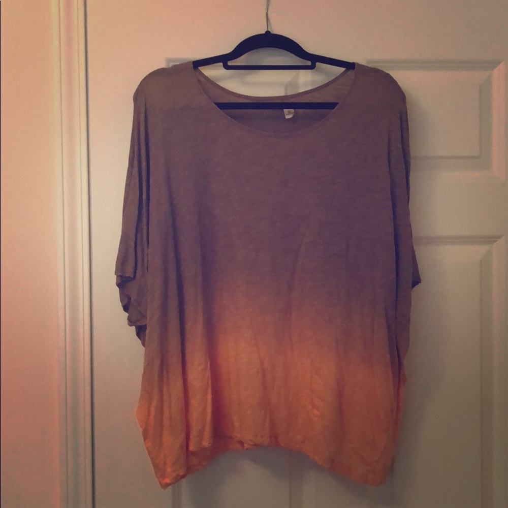 Chelsea & Violet ombré boyfriend tee, size S
